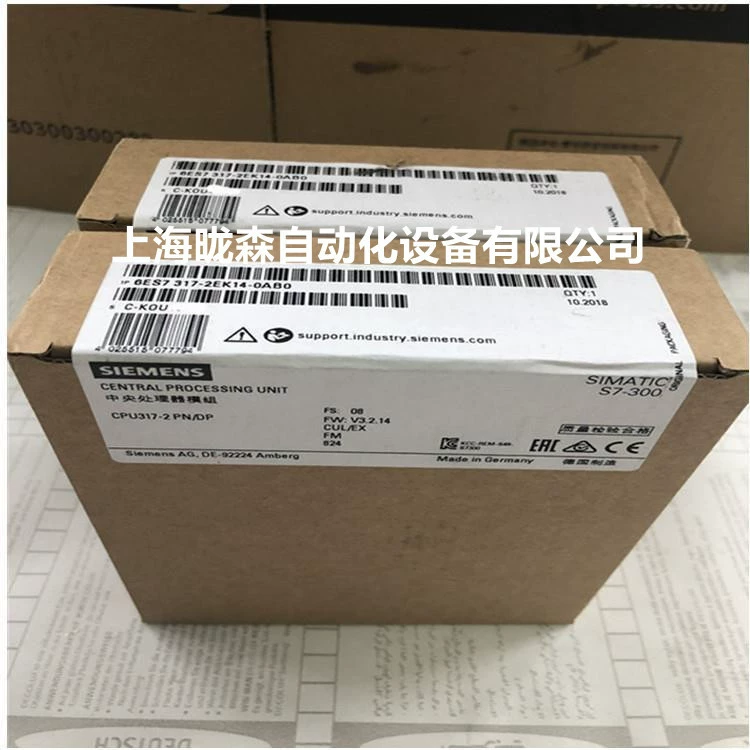 6ES7317-2EK14-0AB0 Siemens S7-300 ЦП 317-2 PN/DP, ЦП