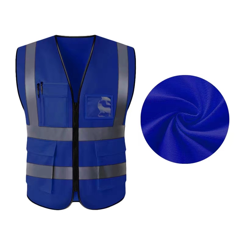 Trajes reflectantes chaleco de seguridad de construcción chaleco de transporte vial saneamiento fluorescente transpiración nocturna impresión personalizada