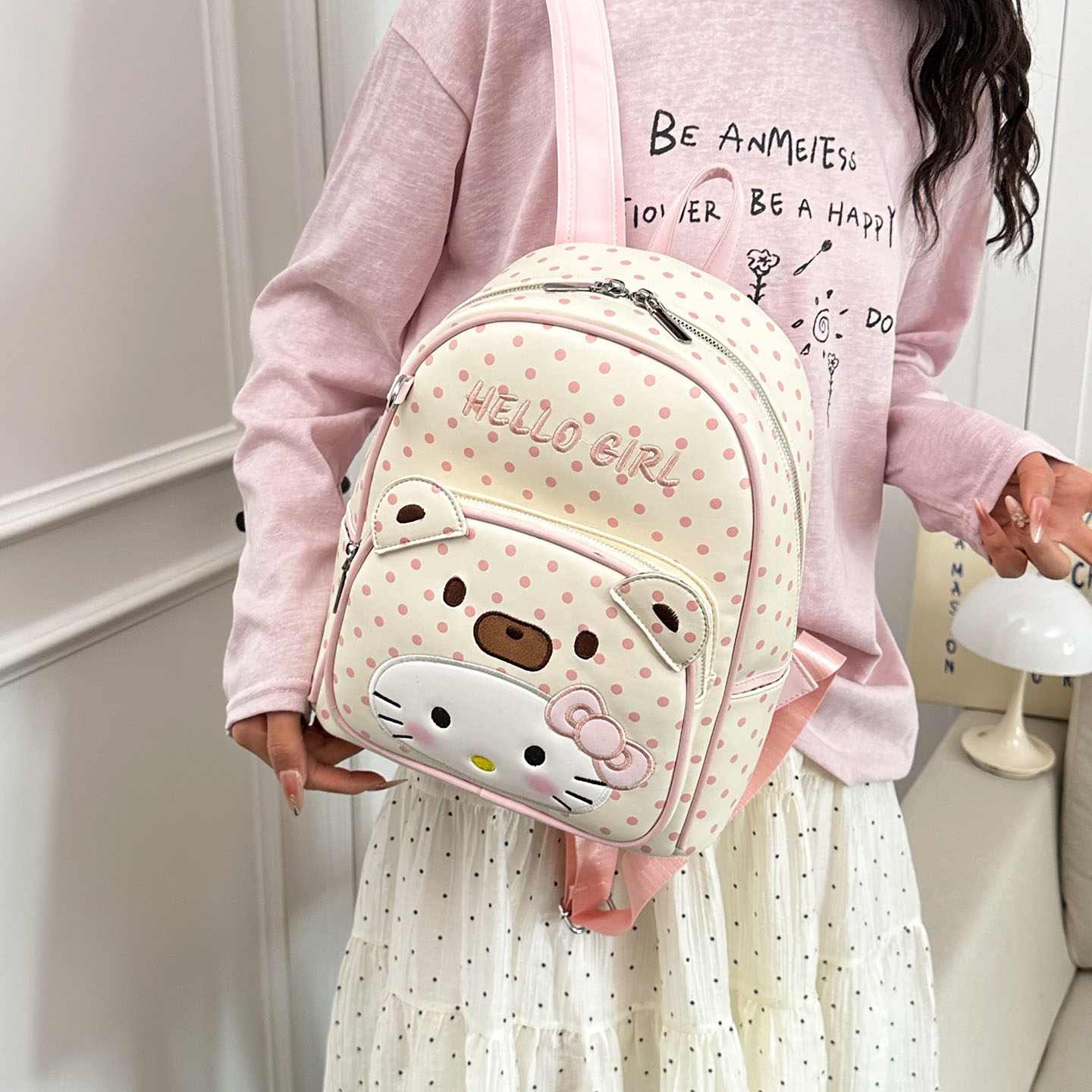 Popular Commuting este verano, nuevo bolso de clase de estudiantes, 2026 mochila de mujer, estilo coreano a cuadros.