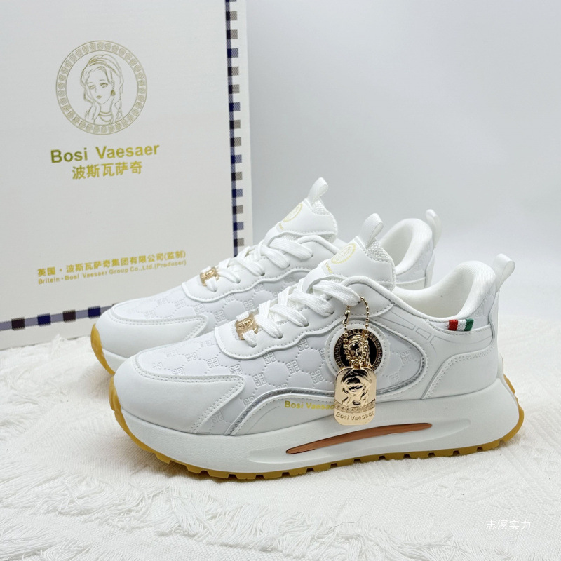 New Women's Sports Shoes for Foreign Trade Cross-Border, Casual Single Shoes, Fashionable Trendy Dad Versatile Comfortable Running Shoes