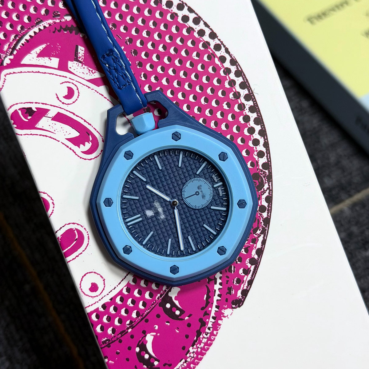 Reloj de bolsillo creativo de lujo ligero reloj de bolsillo simple impermeable reloj de cuarzo reloj de reloj de octogono reloj al por mayor