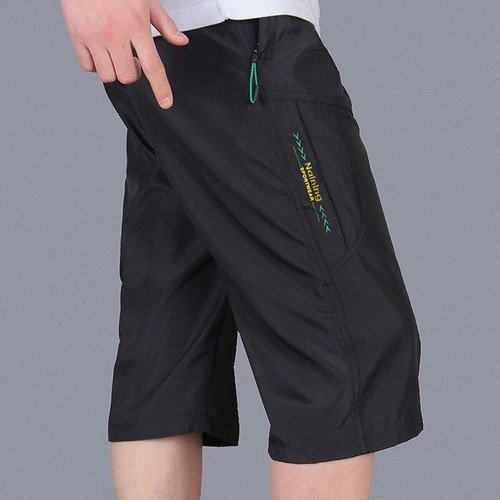 Summer men's sports shorts, men's loose quick-drying casual pants, overalls, cropped pants, men's beach pants, running pants