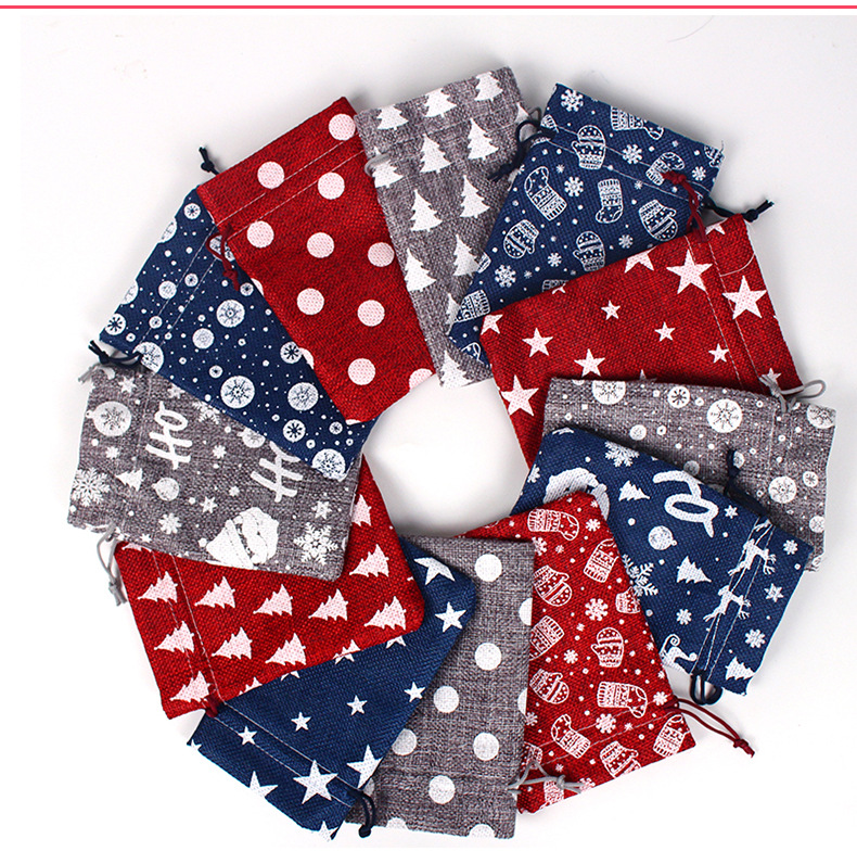 25g Weight Gift Bags Event & Party Supplies Party Occasion Christmas Festival Christmas Tree, Star Pattern Casual Style Printing Craft Christmas Casual Christmas Tree Star Party Gift Bags Gift Wrapping Supplies