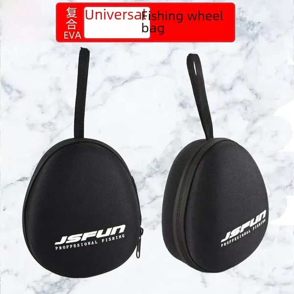 Water Drop-Shaped Fishing Reel Bag, Raft Reel, Spinning Reel, Drum Reel Accessories, Fishing Gear Bag, Reel Bag Protective Cover, Wholesale Lure Reel Bag