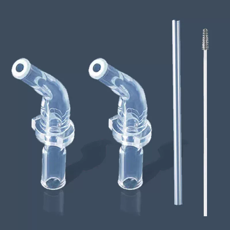 Детский сменный соломинка из straw, силиконовая насадка, стеклянная крышка, аксессуары