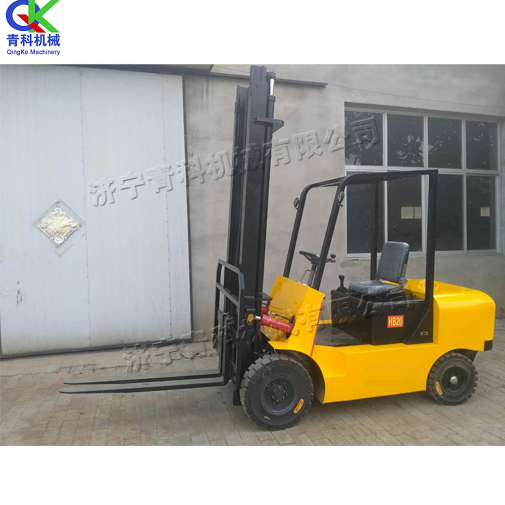 小型座驾式电动叉车 物流货运站运输货叉 四支点平衡装卸堆高车