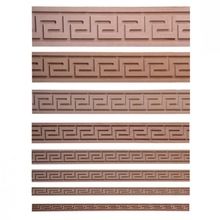 实木装饰木线条 榉木中式装修回纹木线条吊顶背景墙群门板装饰