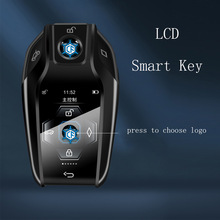 適用凱迪拉克沃爾沃液晶鑰匙汽車遙控器改裝智能卡無鑰匙進入系統