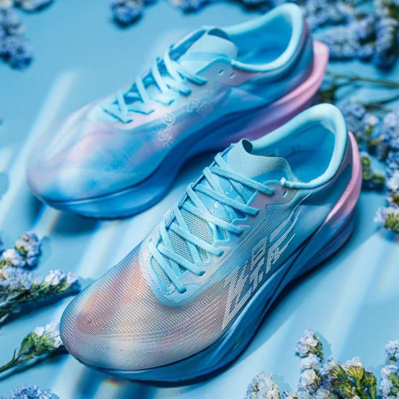 Feiying Pb5.0 Marathon Running Shoes Men's Breathable Full-Length Carbon Plate Soft Sole Lightweight Racing Shock-Absorbing Sports Shoes