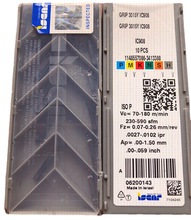 原装以色列伊斯卡球头切槽刀片GRIP3015Y IC908不锈钢圆头刀粒