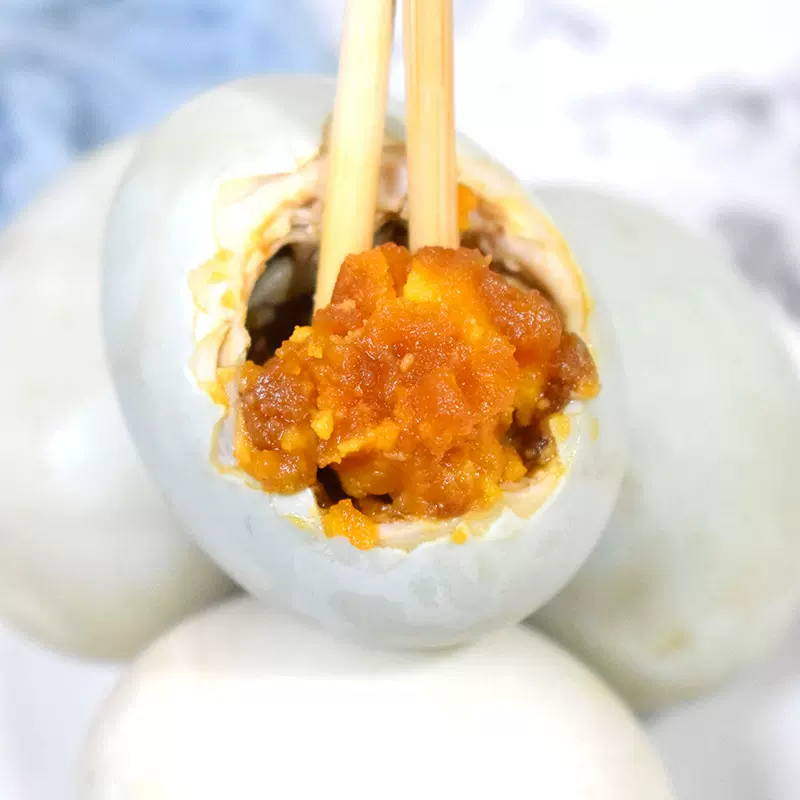 恋潮海鸭咸蛋（熟）广西北部湾红树林海鸭蛋咸鸭蛋不咸蛋60枚70克