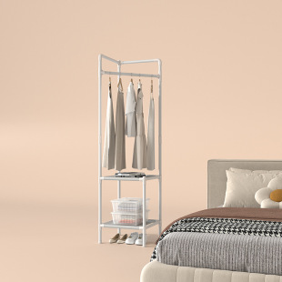 Corner Coat Rack Bedroom Storage Artifact Balcony Hanger Storage Rack Factory Storage Rack