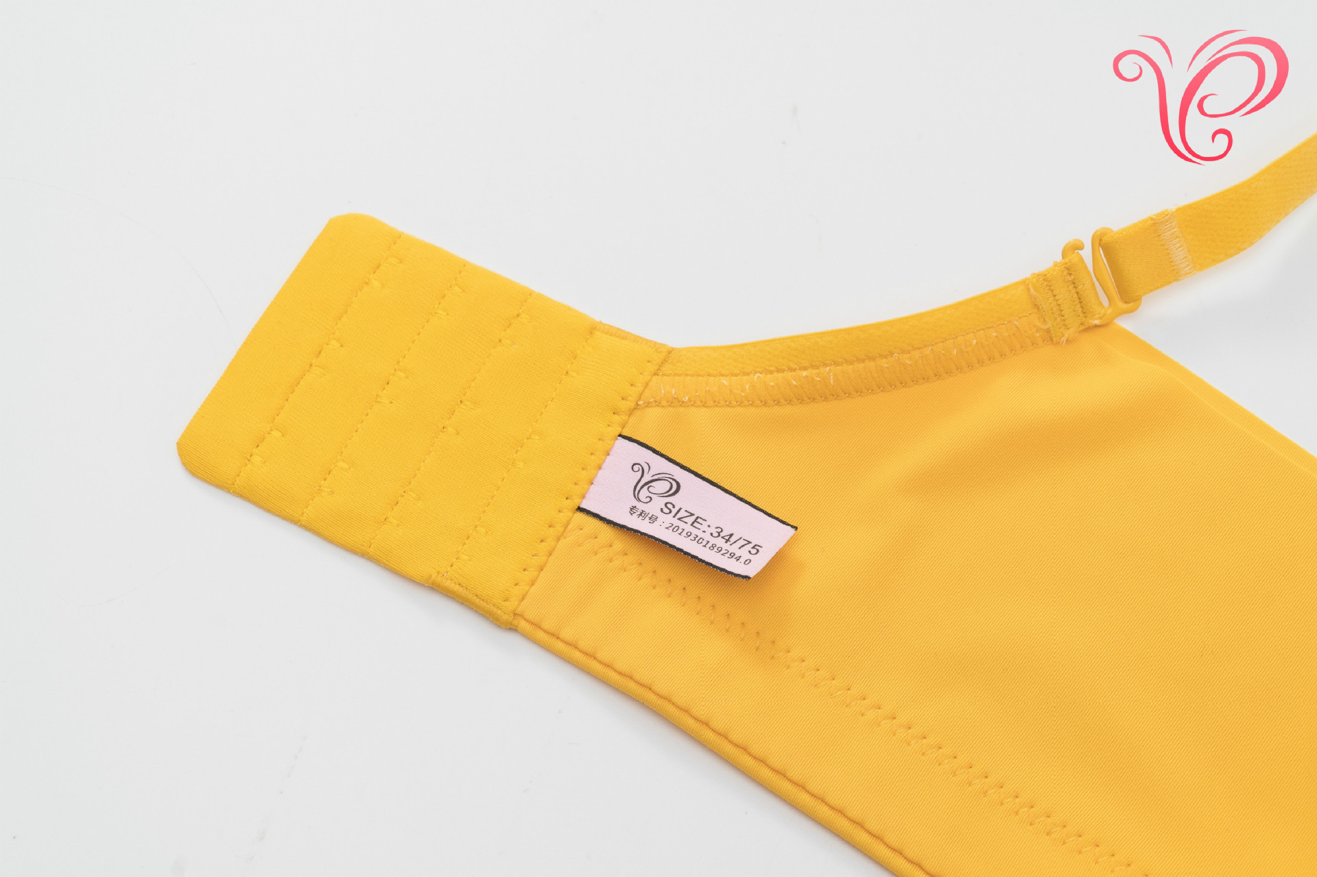 智贝详情图_17糖果色性感深V小胸聚拢无钢圈收副乳调整型蝴蝶