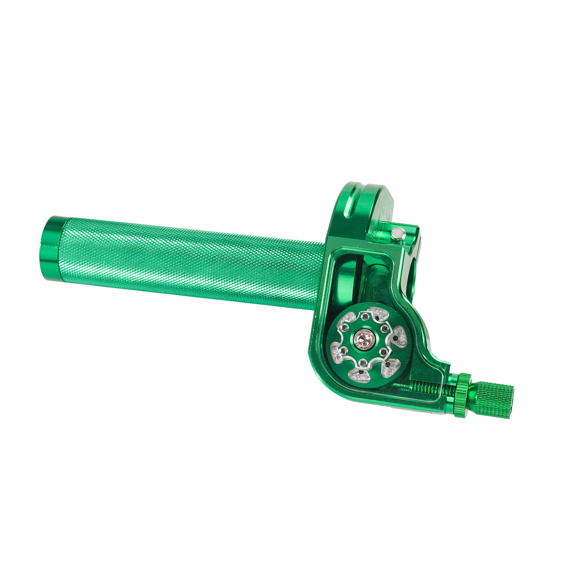 América del Sur y Sudeste Asiático piezas de motocicleta CNC aleación de aluminio modificado gran tornillo lubricador de aceite manguiza de manija transparente