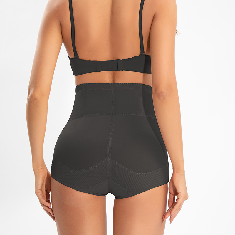 Comercio exterior Cintura alta Ropa interior de contracción del vientre sin costura Adelgazamiento postparto de las mujeres que forma el vientre que contrae la cintura adelgazar pantalones de levantamiento de cadera delgada de verano