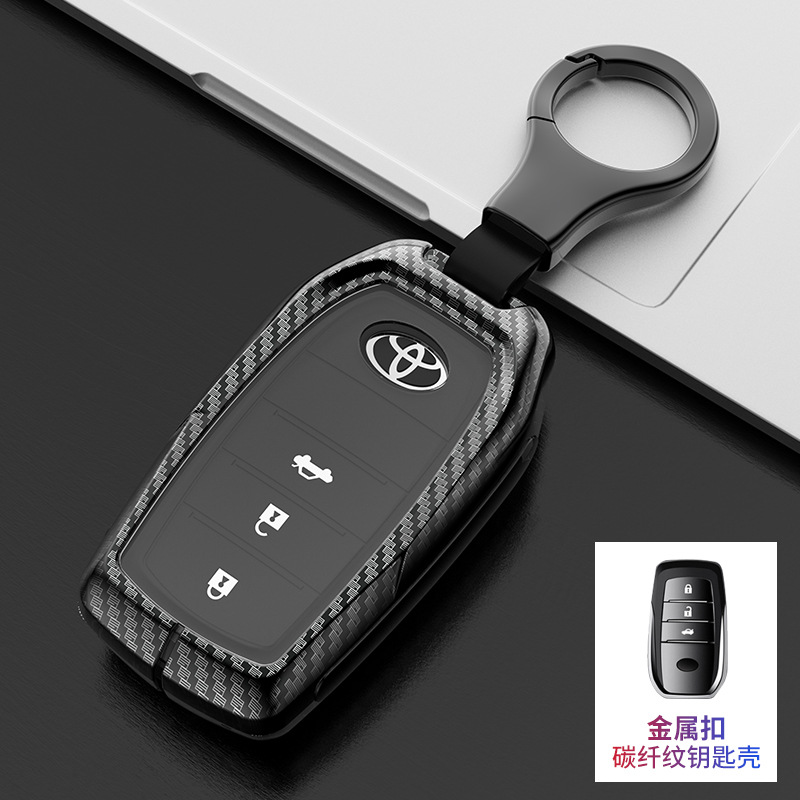 오리지널 자동차 B 탄소 섬유 패턴 올 인클루시브 + 핑거 버클