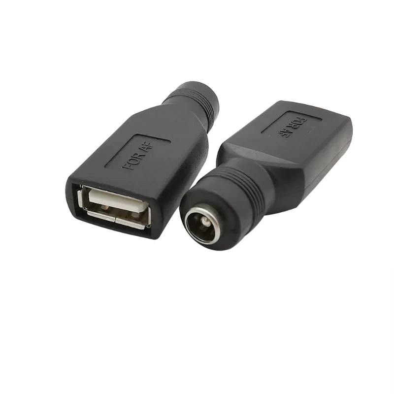 USB-адаптер: переходник DC на USB (штекер USB с разъёмом DC 5.5×2.1)