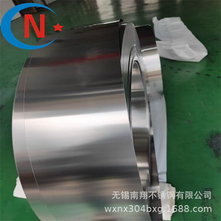 304半硬不锈钢带 06Cr19Ni10无磁不锈钢薄带 特硬无磁不锈钢带