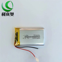 �ɳ��753050�ۺ����늳�1000MAH 3.7V�����F��������ˮ��LED��