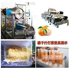 NFC橘子汁加工设备 橘子汁饮料加工生产线 全套橘子深加工生产线