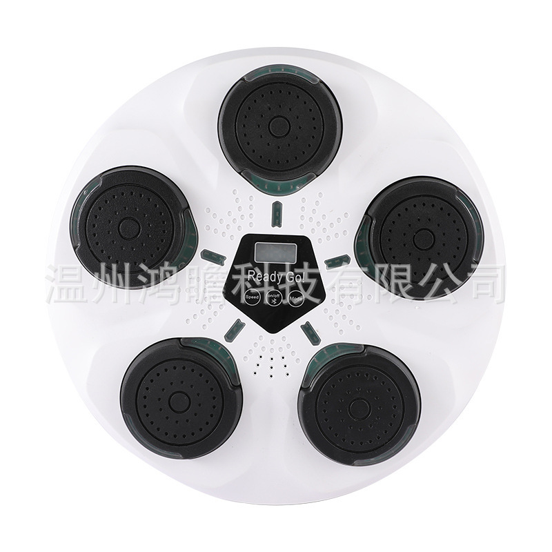 跨境家用运动拳击机智能音乐拳击墙靶训练器蓝牙音乐健身器材|undefined