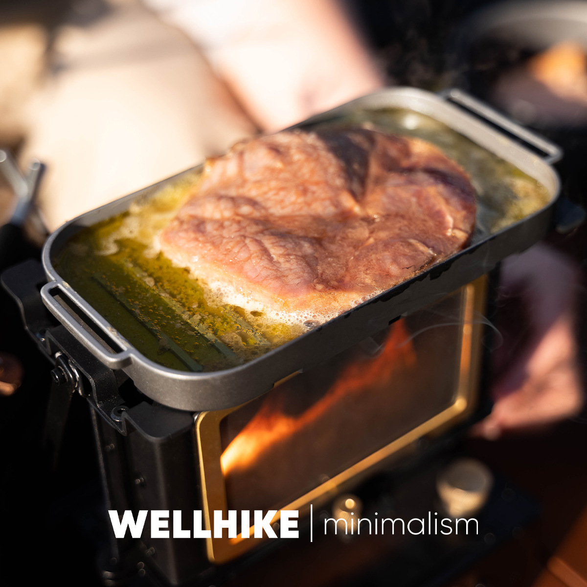 ウェルハイク屋外観火炉瑠璃灯灯油炉ミニ炉煮茶炉小型ストーブキャンプ炉