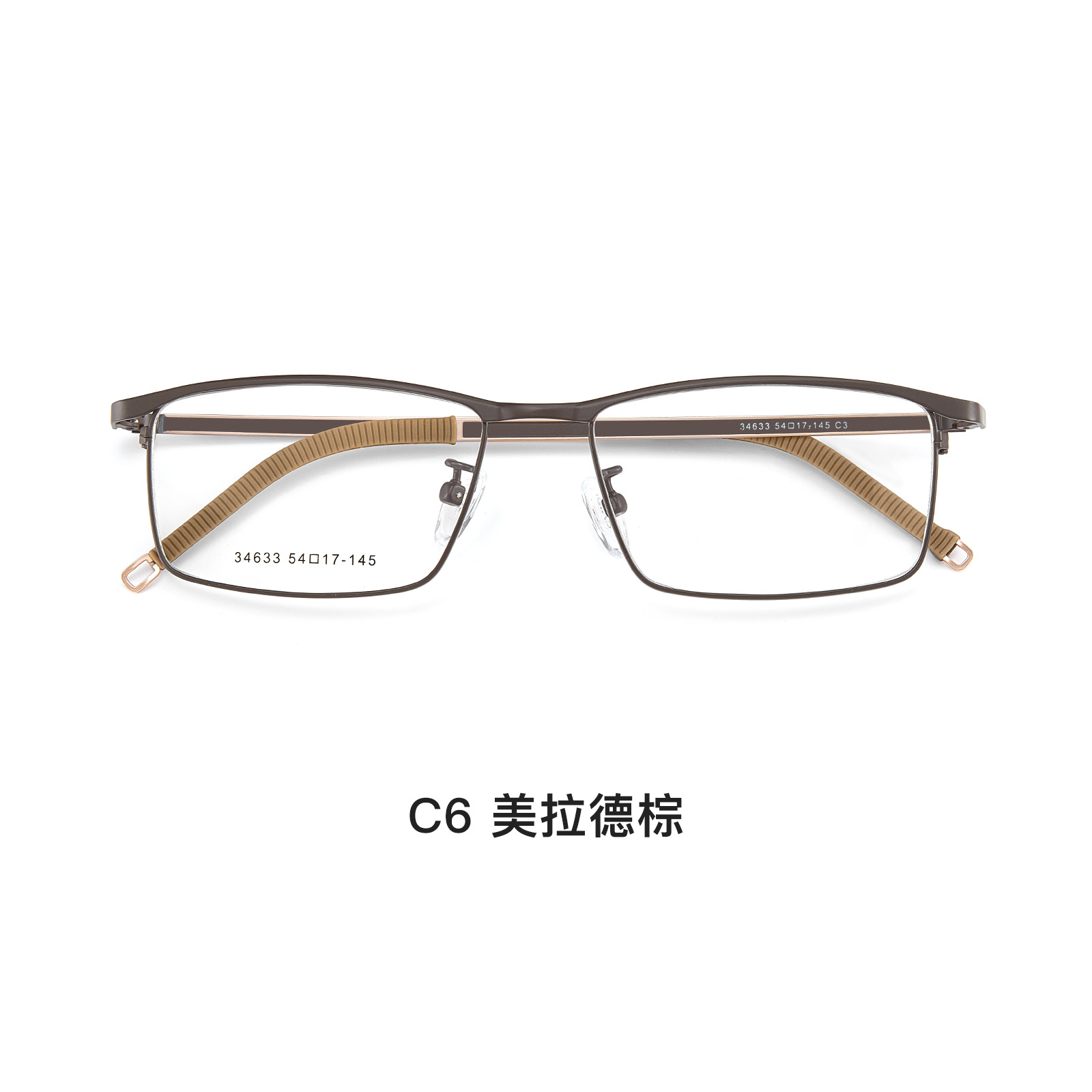 VOSS estilo de negocios de viaje de hombre aleación integral marco de gafas elástico alta pierna no pellizco de cara con gafas Danyang lote