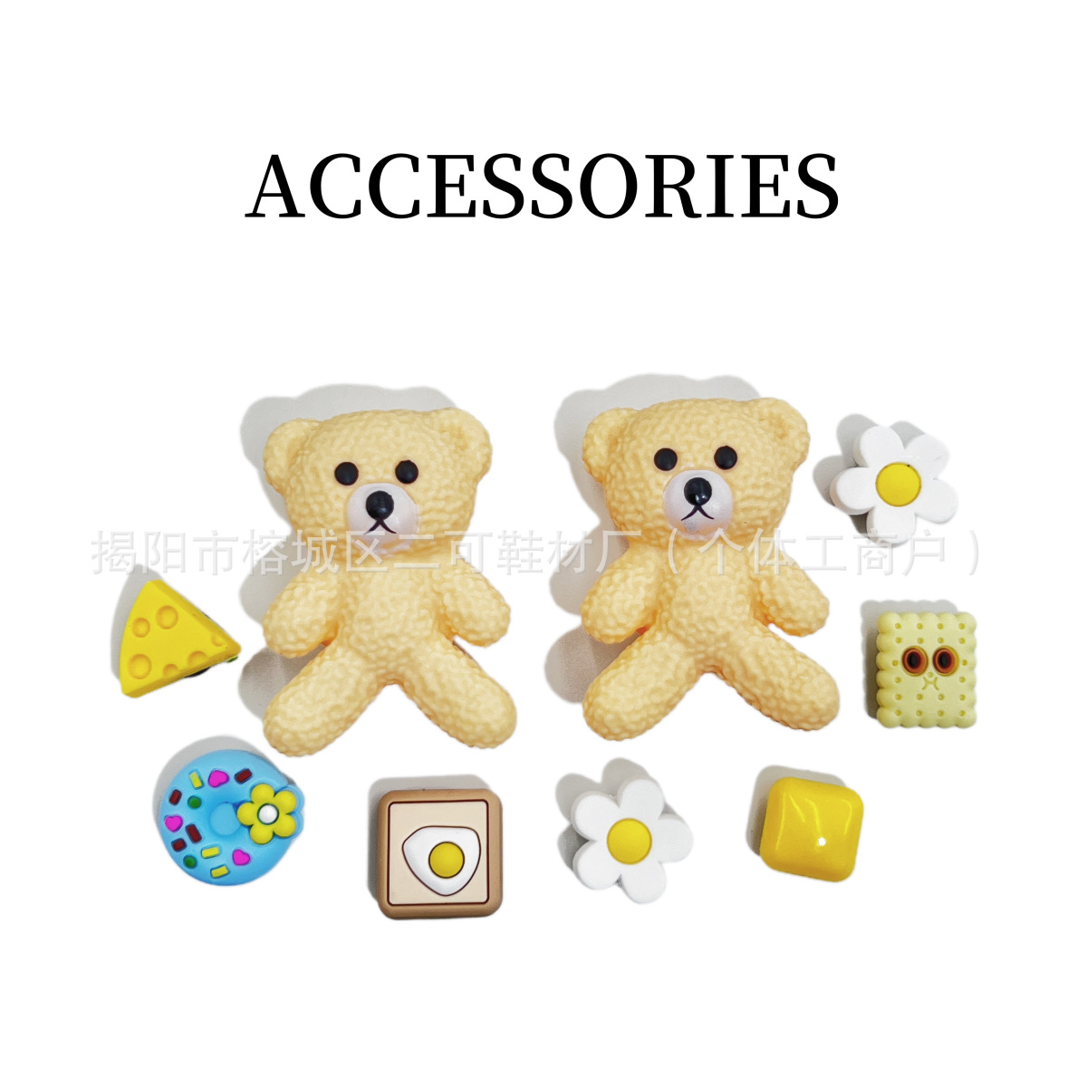 INS primavera nuevo ballet de perla punto de onda arco agujero agujero zapatos de ballet hebilla coreana diy accesorios desmontables