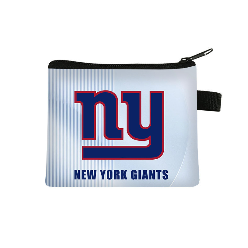 Nuevo equipo transfronterizo NFL oliva impresión bolso de cambio de moda almacenamiento lindo mini bolso al por mayor venta caliente