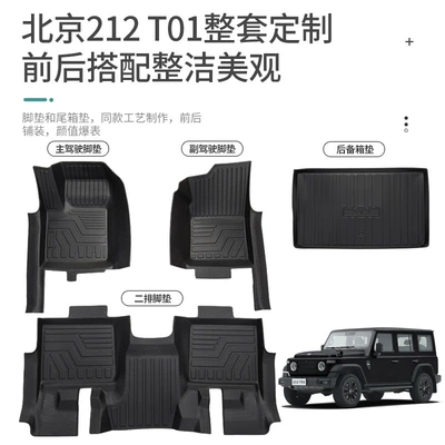 Beijing Automotive – Modelə uyğun ayaqaltı Mats for BAIC