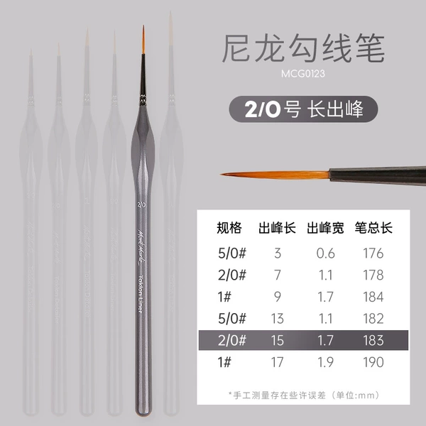 No. 2/0 long out of peak -mcg0123 (wooden pole)