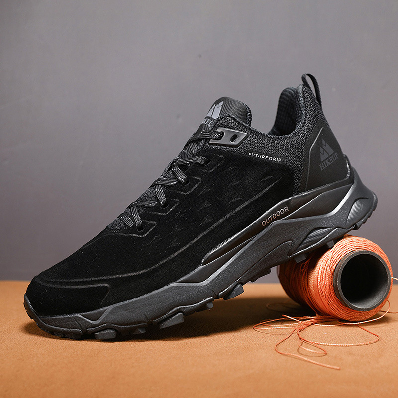 ShoeGlobe ShoeGlobe Outdoor Professional Hiking Men's Trail Running Travel Waterproof Non-Slip Lightweight Trekking Low-Cut Casual Shoes_voghion.com