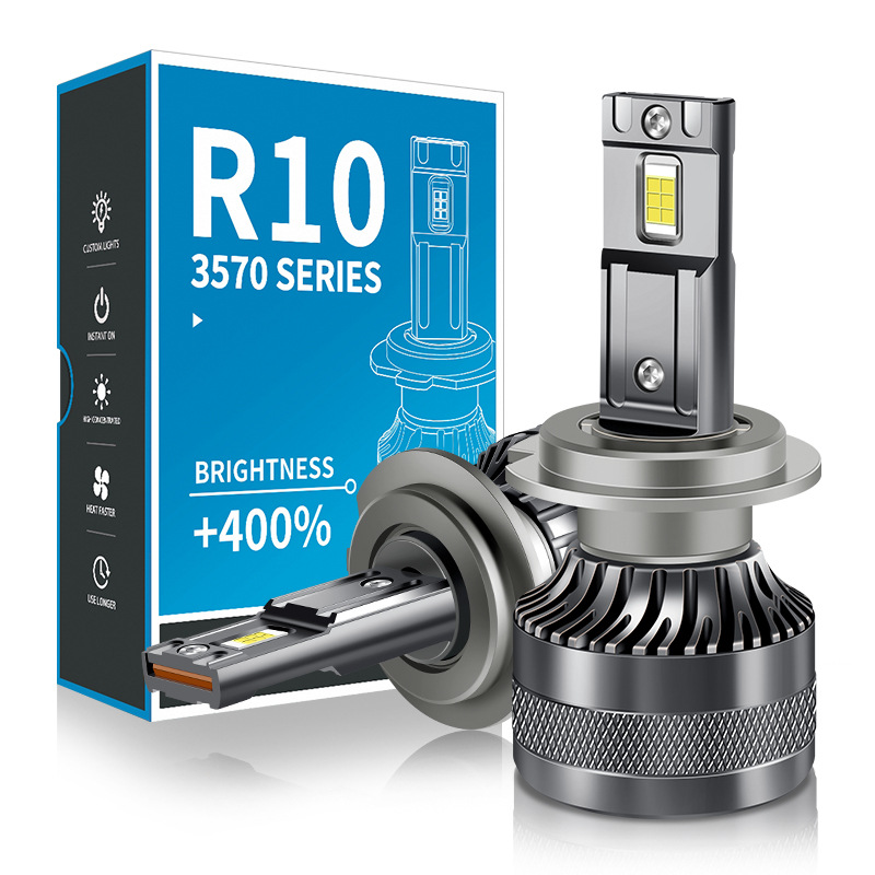 Mayorista transfronterizo de automóviles led faro alto H1H7 alto 9005 alto y cercano en un H4 instalado no destructivo led faro