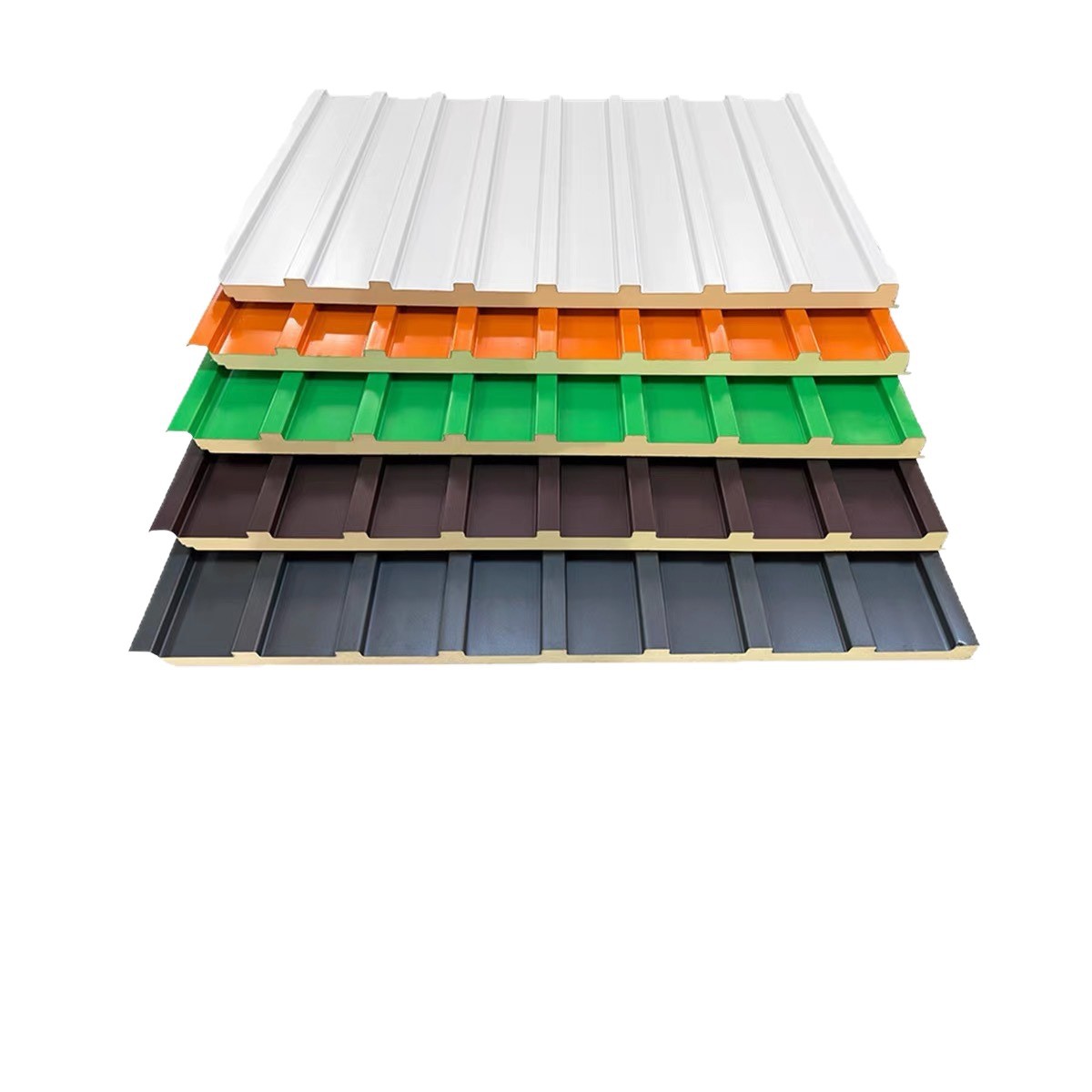 Teja de aleación de aluminio para techo, doble capa, aislamiento térmico e impermeable, para invernadero image 6