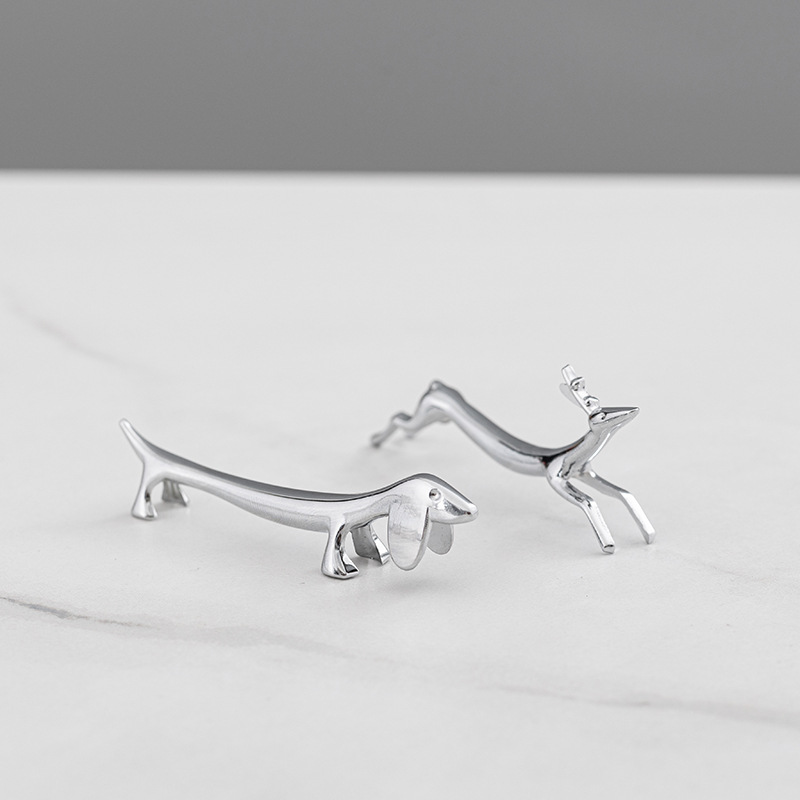 Estilo japonés palillos titular animal ciervo cachorro hogar vajilla creativa palillos cuchara titular palillos almohada Mesa decoración Hotel