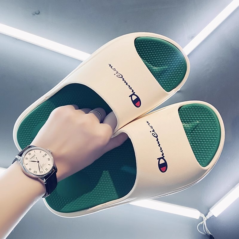 Cross-border drag men's summer outdoor wear tide brand sports non-slip men's soft bottom beach slippers a generation of hair