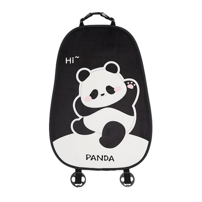 neck pillow back cushion winter – Headrest - plush-waving-panda-cushion-backrest