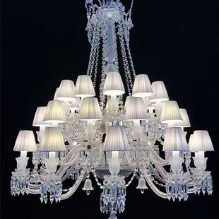 Professional engineering customization Bacala Series crystal chandelier Villa club high-end crystal lamp export lamps