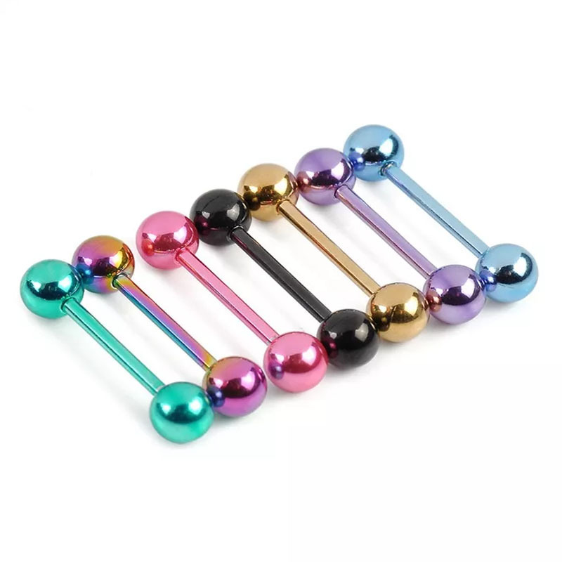Tongue Ring Colorful 1