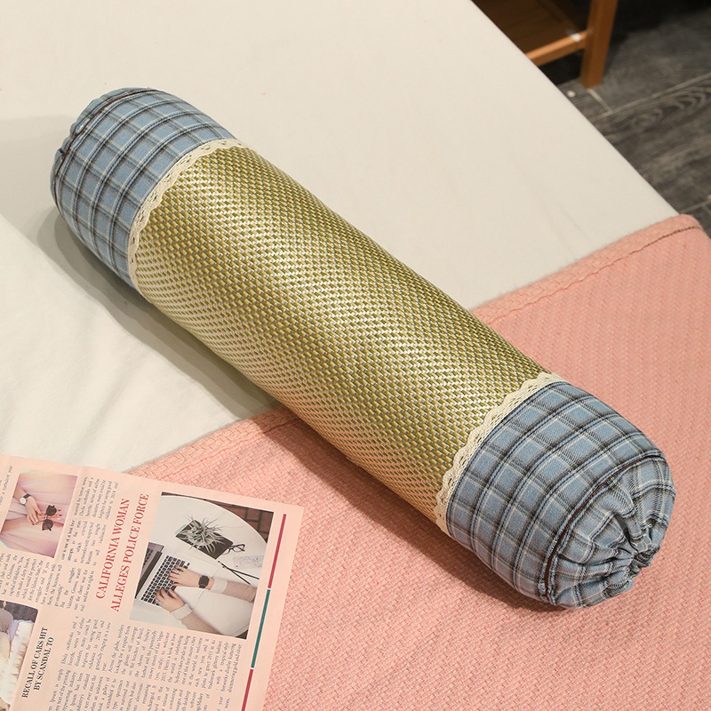Hiedra columnar almohada larga almohada de verano para dormir en la cama de las niñas almohada de piernas