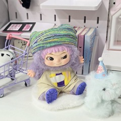 Yu Shuxinと同じワククベビー服ビニールぬいぐるみシリーズトレンディなおもちゃのフィギュア着替えオーバーオール卸売