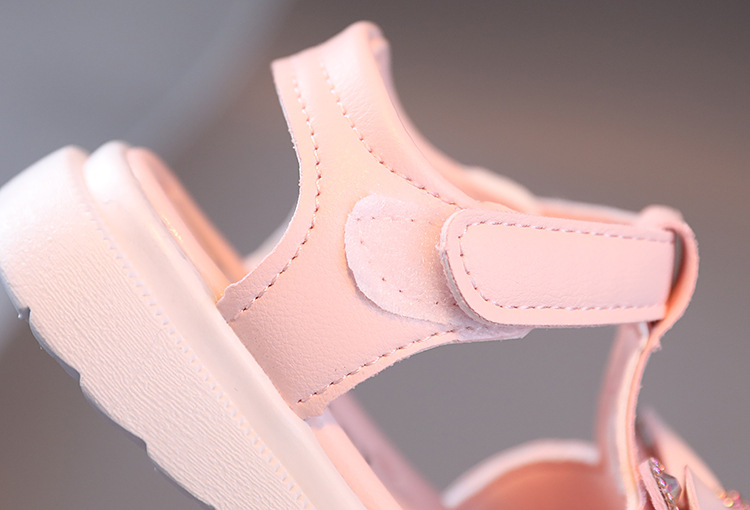 Sandali principessa per bambina con fiocco e perle_voghion.com