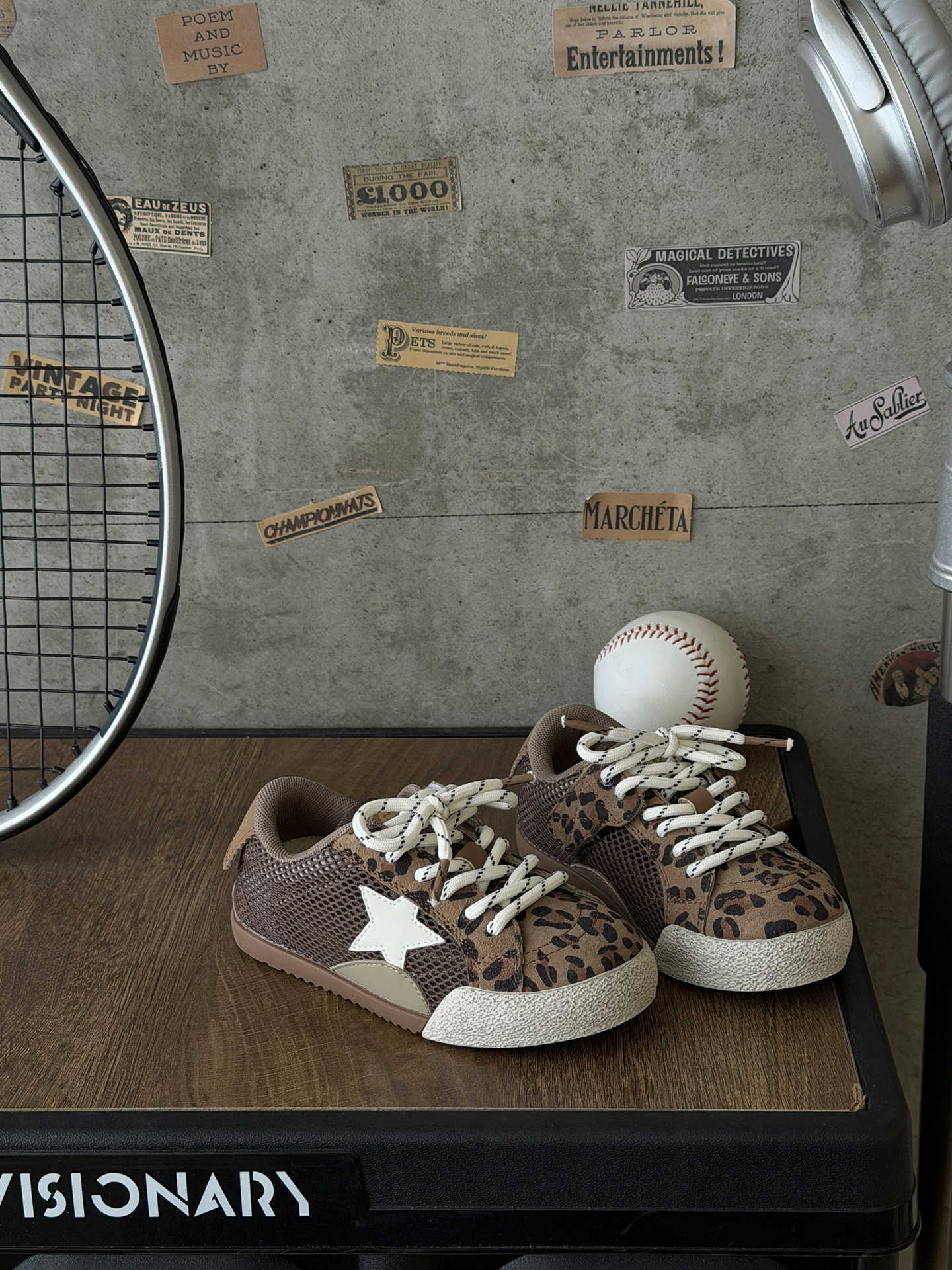 Leopard print (single mesh)