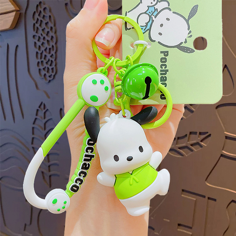 本物の漫画サンリオビーズキーホルダークリエイティブクロミカーバッグキーホルダー人形ペンダントブレスレット|undefined
