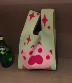 Pink cat paw