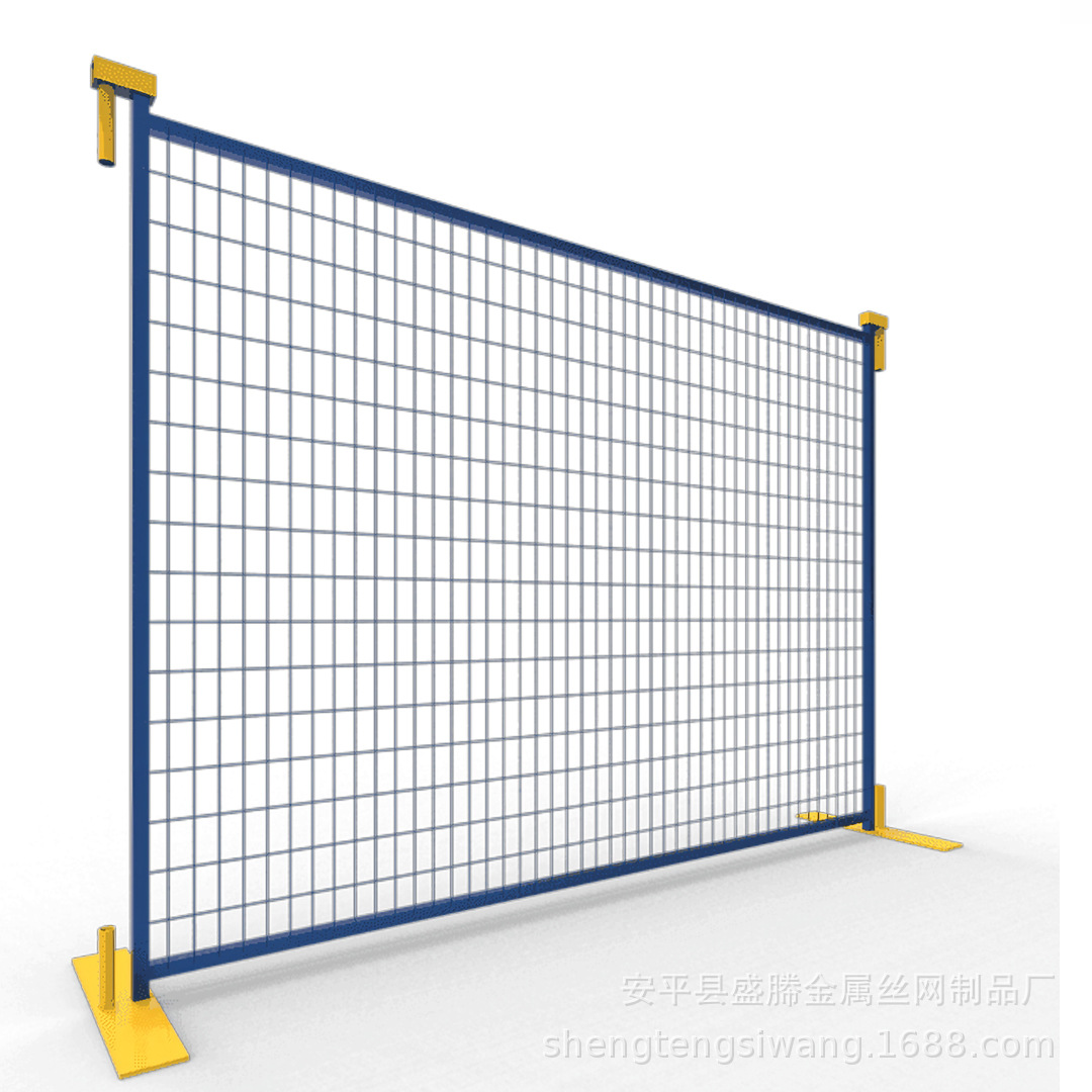 加拿大移动护栏网厂家供应加拿大市场移动临时围栏1.8*2.9米