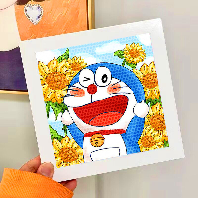 Nuevo dibujo de diamante infantil de labu diy pegatinas de diamante con marcos de fotos hechas a mano diy puzzle pegatinas de mampostería image 67
