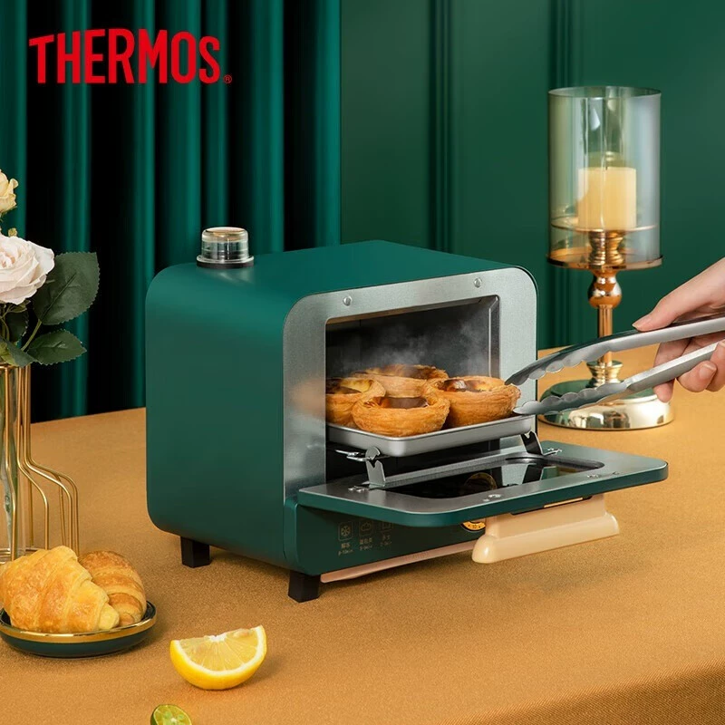 膳魔师 Steam electric oven multi-functional mini-air fried pot EHA-5102A British green 5L