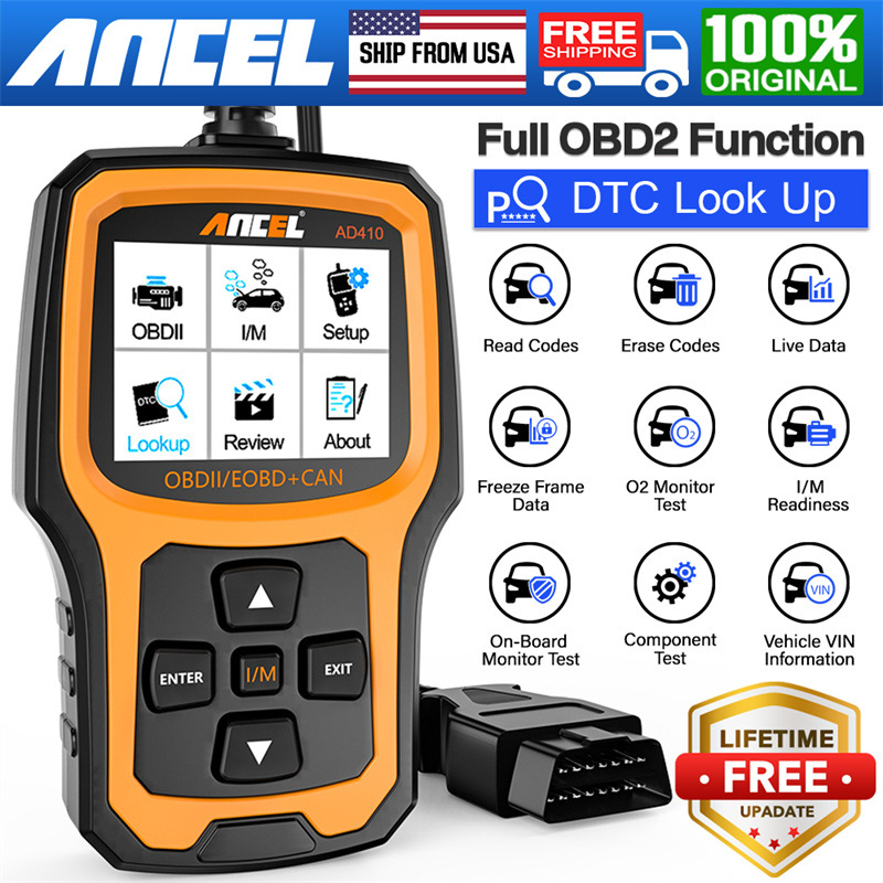 ANCEL AD410 OBD2 Scanner Car Diagnostic Auto Diagnostic Tool