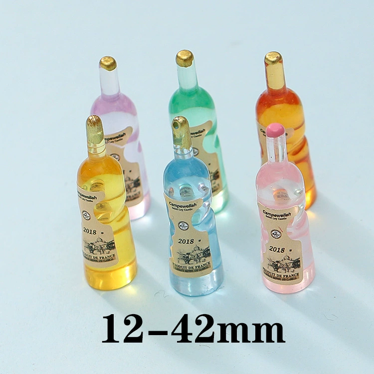 Small realistic food play, creative bottle, accessory, wholesale, handmade